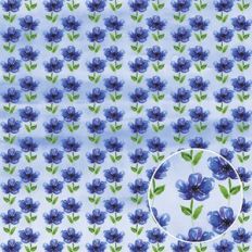 Spring Watercolor Floral Background Pattern