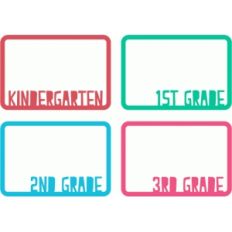 school journaling card overlays