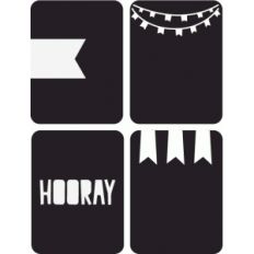 3x4 journaling cards party