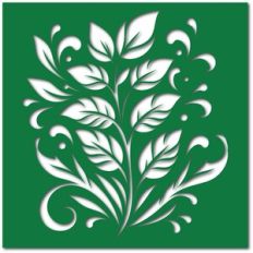 Emerald Leaf Flourish