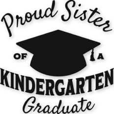 Kindergarten - Proud sister