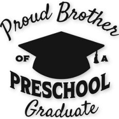 Preschool - Proud brother