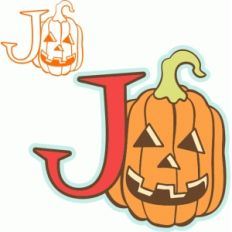 'j' is for jack-o-lantern (samantha walker)