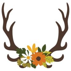 Floral Antlers