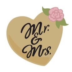 Mr and Mrs on Heart
