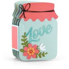 Hidden Binding Mini Album Mason Jar