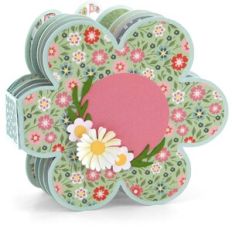 Hidden Binding Mini Album Flower