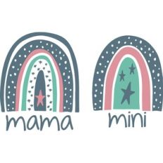 Mama and Mini Rainbows