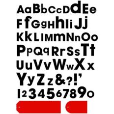 Big Red Tag Sale ABCs