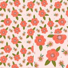 Picnic Blossoms Pattern