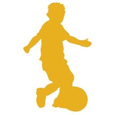 Boy Playing Soccer