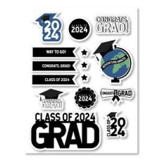 Class of 2024 Graduation Sticker Sheet