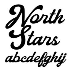 BFC North Stars Vintage Soft Brush Script Font