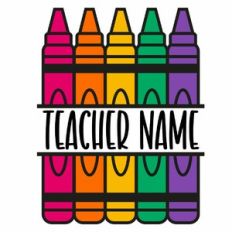 Crayon Split Monogram