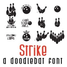 Strike Doodlebat Font