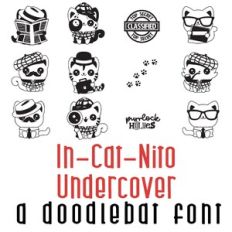 In-Cat-Nito Undercover Doodlebat Font