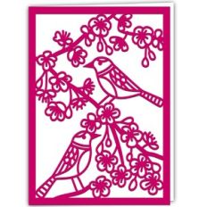 Birds in Blossom Card