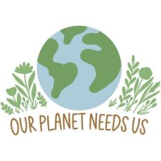 Our Planet Needs Us Wildflowers