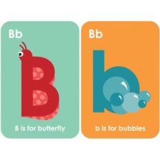 letter 'b' flashcard