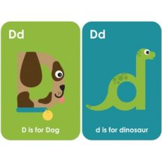 letter 'd' flashcard