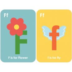 letter 'f' flashcard