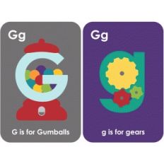 letter 'g' flashcard