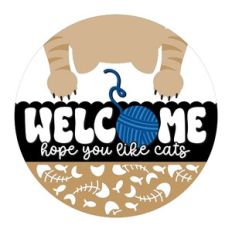 Welcome Hope You Like Cats