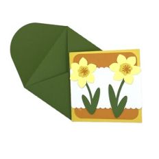 Daffodil Gift Card and Envelope