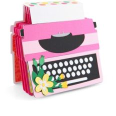 Hidden Binding Mini Album Typewriter