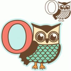 'o' is for owl