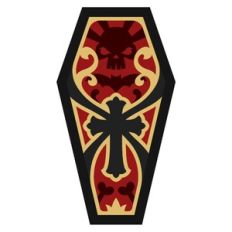Halloween Coffin 3D Layered