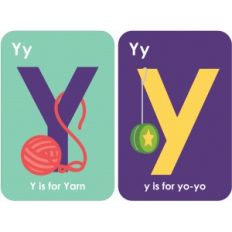 letter 'y' flashcard
