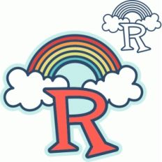 'r' is for rainbow (samantha walker)