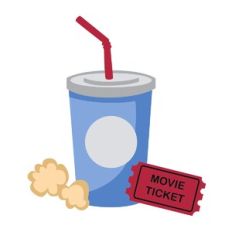 Soda and Movie Ticket