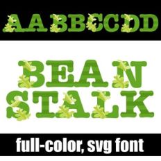 Beanstalk Color Font