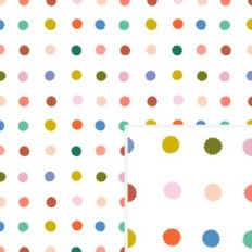 Colorful Pom Pom Dot Pattern