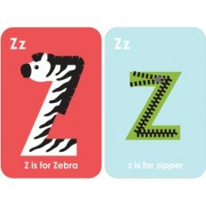 letter 'z' flashcard