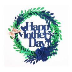 Mothers Day Gift Garden Wreath