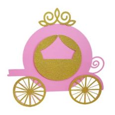 Princess Carriage Party Decoration