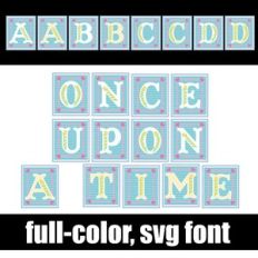 Once Upon A Time Color Font