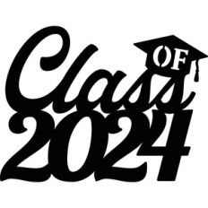 Class Of 2024 Cake Topper
