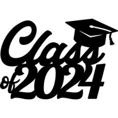 Class Of 2024 Cake Topper