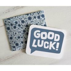 good luck card and envelope