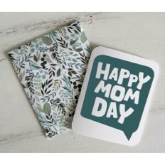 happy mom day card and envelope