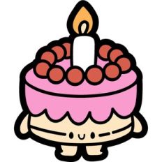 cute birthday cake