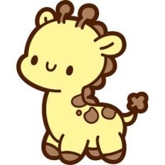 cute baby giraffe