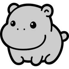 baby hippo
