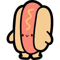 chibi hot dog