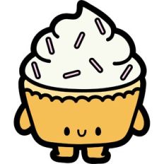 chibi cupcake