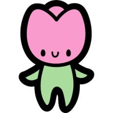 cute tulip sprite